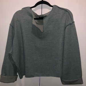 UO Jax Inside Out Notch Neck Top